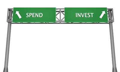 Image showing Spend or Invest