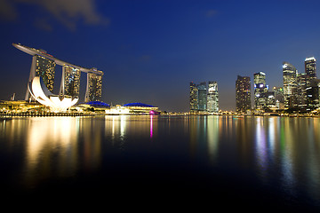 Image showing Singapore skyline