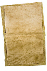 Image showing Old Chinese Book Yellow (Path Included)