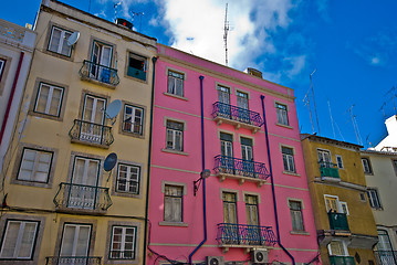 Image showing Houses in Lisbon