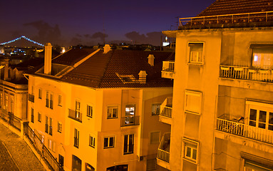 Image showing Houses in Lisbon