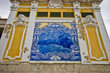 Image showing Blue tiles