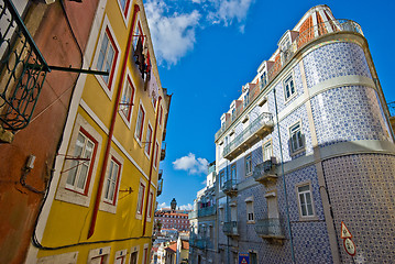 Image showing Houses in Lisbon