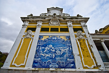 Image showing Blue tiles