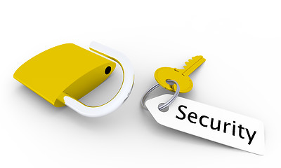 Image showing Security key