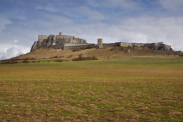 Image showing Ruins of SpisÌŒ castle in Slovakia