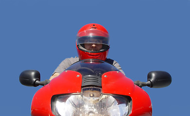 Image showing Biker