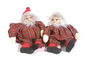 Image showing Christmas puppets