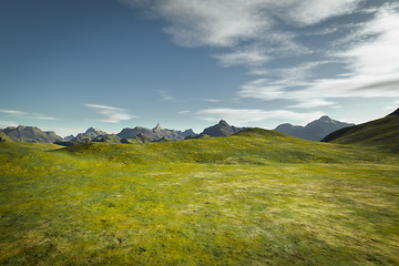 Image showing landscape without vegetation