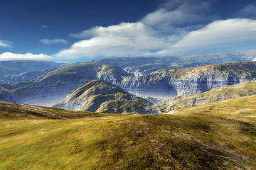 Image showing canyon without vegetation