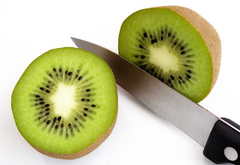 Image showing Sliced Kiwi Fruit