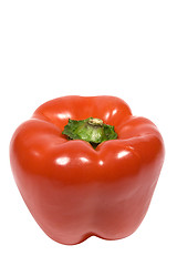 Image showing Red Pepper w/ Path