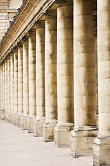 Image showing Columns Palais Royal