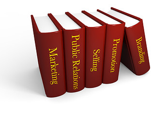 Image showing Marketing books