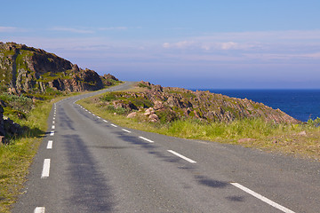 Image showing Narrow Road