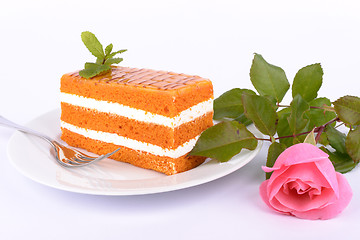 Image showing Carrot cake.