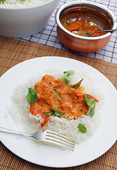 Image showing Kerala tomato curry vertical