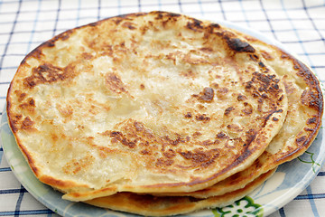 Image showing Plain parathas