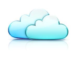 Image showing Cloud storage concept