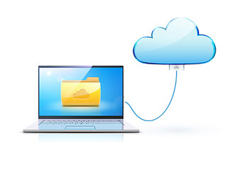 Image showing Cloud computing concept