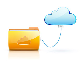 Image showing Cloud computing concept