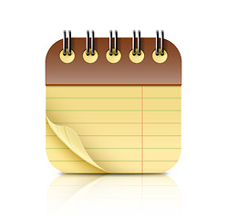 Image showing notebook icon