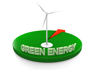 Image showing Green energy