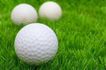 Image showing Golf Balls		