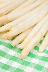 Image showing Fresh White Asparagus