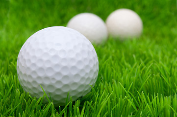 Image showing Golf Balls	