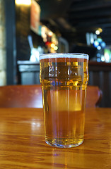 Image showing Pint of ale