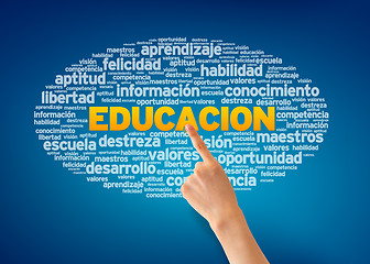 Image showing Educacion