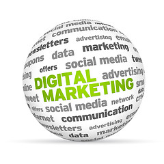 Image showing Digital marketing