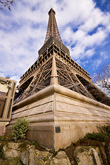 Image showing Eiffel Tower corner