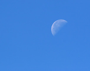 Image showing Daylight Moon