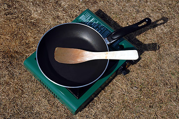 Image showing Camping kitchen