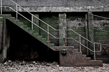 Image showing Dark stairs