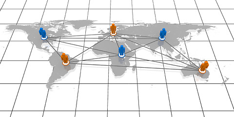 Image showing Connected world