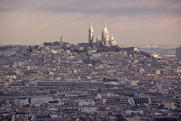Image showing Bird view of Paris