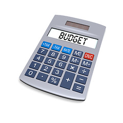 Image showing Budget calculator