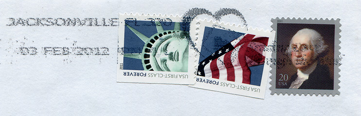 Image showing Mail stamp