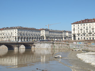 Image showing Piazza Vittorio, Turin