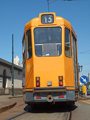 Image showing A tram