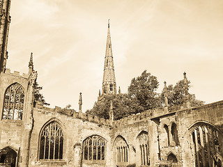 Image showing Coventry Cathedral ruins