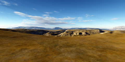 Image showing landscape without vegetation