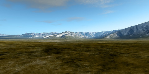 Image showing landscape without vegetation