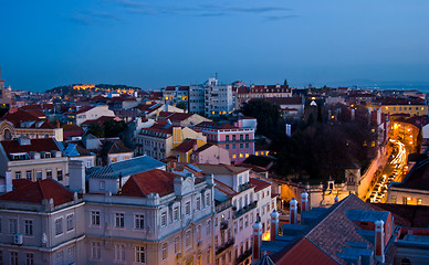 Image showing View over Lisbon