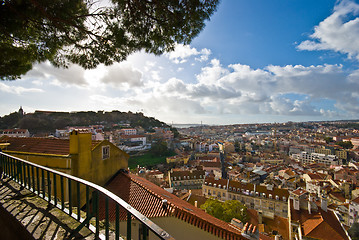 Image showing View over Lisbon