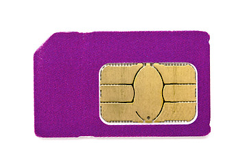 Image showing Sim card 