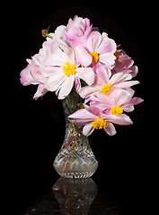 Image showing Flower arrangement of Peonies